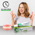 Natural Strong Denture Adhesive NaturDent holds Dentures Longer and Stronger No Zinc No Petrochemical No Paraben No Yucky Taste...