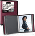 Dunwell Photo Album 8x10 (Ruby) with Black Mounting Paper, 8 x 10 Photo & Art Portfolio Presentation Book, 24 Clear Sleeves, Each Shows 48 Pages, ...