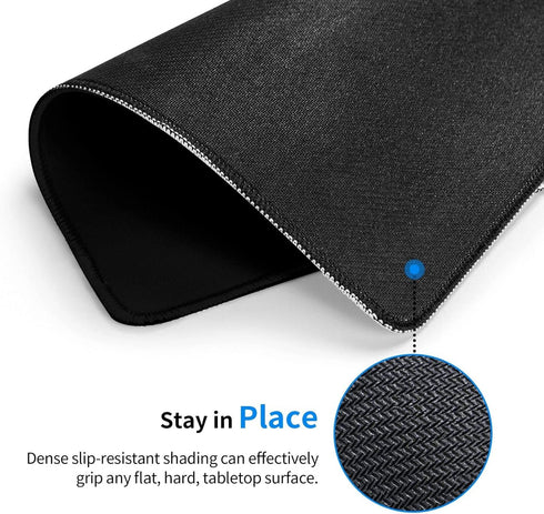 Custom Photo Mousepad Personalized Mousepad Thickened Non-Slip Rubber Mousepads with Image Picture Name Desk Make Your Text Writing Pad for Office...