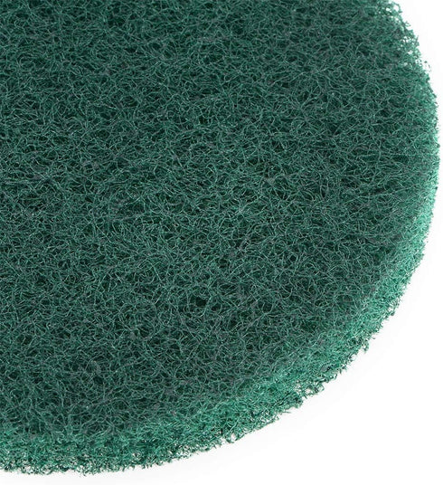 uxcell 5 Inch 240 Grit Drill Power Brush Tile Scrubber Scouring Pads Cleaning Tool 5pcs...