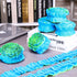 60 ft Ruffled Bulletin Board Borders Decoration Non Woven Fabric Bulletin Board Ocean Trim Blue Green Bulletin Board Border Poster Board Decoratio...
