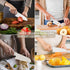 2 PCS Nylon Knife Safe for Kids, Professional Lettuce Knife for Real Cooking, Heat-resistant Plastic Knife for Nonstick Pans, Best as Cake Knife e...