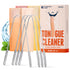 Tongue Scraper with Travel Cases - 100% Stainless Steel Tongue Scrubber for Fresh Breath & Easy to Carry - Pack of 4 Tongue Cleaner for Daily Hygi...