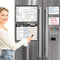 JJPRO Magnetic Dry Erase Meal Planning Whiteboard for Refrigerator-Undated Monthly Calendar for Fridge-Two Bonus Notepad whiteboards-Refrigerator ...