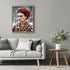 Posterizer 1 pcs- Frida Kahlo inspied art in the winter-Famous Figures Art Collection-Floral Botanical Art- Living Room Bedroom Decor- unframed wa...