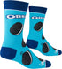 Cool Socks Novelty Crew Socks Men's Women's, Oreo Cookies, Graphic Print, Large...