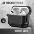Maxjoy Compatible with AirPods Pro 2 Case Cover with Cleaner Kit, Military Hard Shell Protective Armor with Lock for AirPod Pro 2 Charging Case, F...
