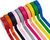 VATIN Solid Color Double Sided Polyester Satin Ribbon 10 Colors 3/8" X 5 Yard Each Total 50 Yds Per Package Ribbon Set, Perfect for Gift Wrapping,...