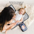 First Landings Portable Diaper Changing Pad - Convenient Travel Changing Pad and Wipe Holder - Portable Changing Pad - Navy...
