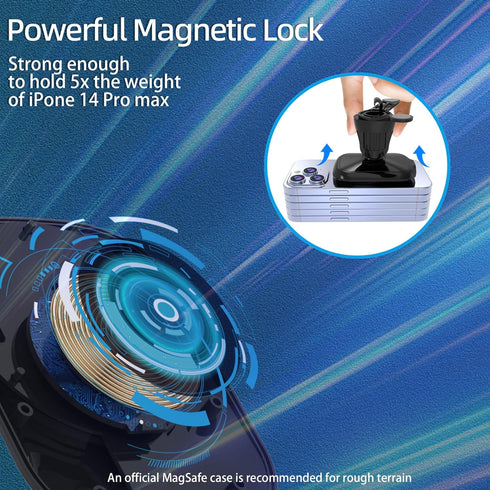 Magnetic Wireless Car Charger Compatible for MagSafe Car Mount,15W Fast Charging 360° Adjustment Air Vent Holder Stand for iPhone 14 Series?iPhone...