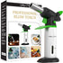Blow Torch - Creme Brulee Torch - Refillable Professional Chefs Culinary Kitchen Torch with Safety Lock and Adjustable Flame - Micro Butane Torch ...