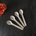 Gmark 100 ct Wooden Spoons, 6.5" Length, No Plastic Earth-Friendly, Disposable Biodegradable Wooden Cutlery, Green Product (Bag of 100pcs) GM1045...
