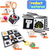 Black and White High Contrast Baby Toys 0-3 Months for Newborn, Montessori Toys Sensory Infant Tummy Time Toys Baby Essentials 0-6 Gifts...
