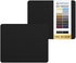 KING MOUNTAIN Canvas Repair Patch 9 x11 Inch 2 Pcs Self-Adhesive Waterproof Fabric Patch for Sofas, Tents, Furniture,Tote Bags, Car Seats (Black)...