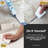 PentaUSA Tile Grout Repair Kit - Dark Grey Grout Filler, Triple Protection, Fast Drying Formula Restores and Renews Grout Lines with Grout Float (...