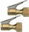 EPAuto 2 Pack Closed Flow Straight Lock-On Air Chuck with Clip, for Tire Inflator...