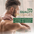 Cosmetasa Sore Muscle Massage Oil with Deep Tissue Massager - Thumb Saver and Oil Soothes Muscle and Joint with Arnica Extract, Peppermint, Chamom...