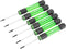 OEMTOOLS 22559 Precision Star Screwdriver Set, 6 Piece Magnetic Head Screwdriver Set, Computer Screwdriver Set, Jeweler Screwdriver, Electronics S...
