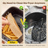 Air Fryer Paper Liners, 100PCS Non-stick Oil Resistant Air Fryer Parchment Paper Liners, 8 Inch Air Fryer Liners Disposable, Round Airfryer Liners...