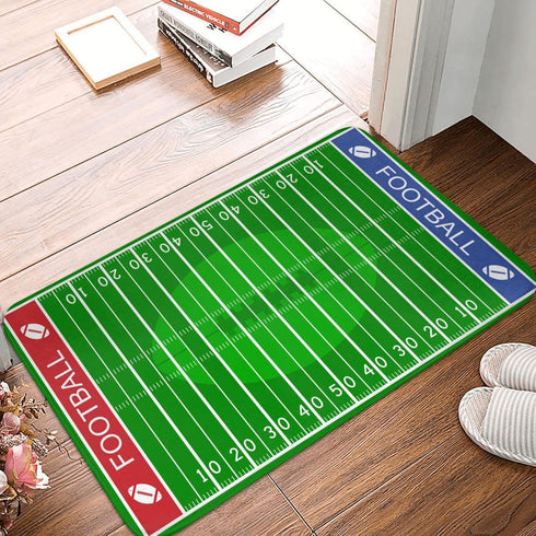 American Football Field Fun Indoor Door Mat Non-Slip Home Bath Room Decoration Mat Rug Housewarming Gift 23.6in*15.7in...