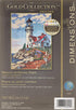 Dimensions Gold Collection Counted Cross Stitch Kit, Beacon at Rocky Point, 18 Count White Aida, 5'' x 7''...