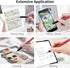 Mixoo Stylus Pens for Touch Screens - Disc & Fiber Tip 2 in 1 High Sensitivity Universal Stylus for iPad, iPhone, Tablets and Other Capacitive Tou...