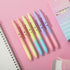 Mr. Pen- Retractable Gel Pens, 6 Pack, Gradient Color Barrels, Black Gel Pens, Fast Dry, Gel Pens Fine Point 0.5mm, Retractable Pens, Cute Pens, G...