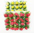 Cayway 2 Color Flower Vegetation Groups Flower Cluster Model Grass Tufts Set Miniature Static Scenery Model for DIY Architecture Building Garden S...