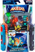 Legends of Akedo Power Storm - Versus Pack - 2 Mini Battling Warriors and 2 Battle Controllers - Burndown Versus Shred Head...