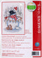 Dimensions Christmas Cross Stitch Kit, Joyful Snowman (14 Count) 4 Piece...