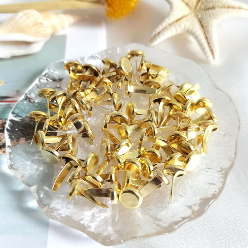 200pcs Gold Split Pins Round Scrapbooking Brads Split Pins Paper Fasteners Brads for Craft Art Crafting School Project Decorative Scrapbooking DIY...