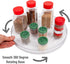 Lazy Susan Turntable Organizer for Kitchen, Pantry, Cabinet, Dining Table, Refrigerator, Countertop, Clear...