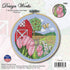 Design Works Crafts Spring Counted Cross Stitch Kit with Hoop...