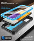 Poetic Revolution Case for Samsung Galaxy A72, Built-in Screen Protector Work with Fingerprint ID, Full Body Rugged Shockproof Protective Cover Ca...