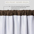 Elrene Home Fashions Versailles Room-Darkening Faux-Silk Waterfall Window Valance, Accessory for Bedroom or Living Room Windows with Rod Pocket Ta...