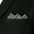SHLAX&WING Unique Grey Pocket Square for Men Camo Camouflage 12.6 inches...