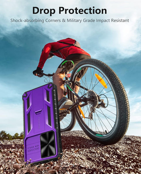 FNTCASE for Samsung Galaxy A54-5G Case: Military Grade Drop Proof Protection Cell Phone Cover with Kickstand | Rugged Shockproof Protective Bumper...