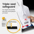 Bottle Korea | Triple-Layer Reusable Wine Travel Protector Sleeves for Glass Bottles | Impact & Leak Resistant | Bag Luggage | Airplane Cruise Car...