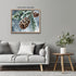 Posterizer 1 pcs-pinecones in snowey winter nature 1-Landscape & Nature Art-GIft for Men Women Teens-Living Room Bedroom Decor- unframed wall art...
