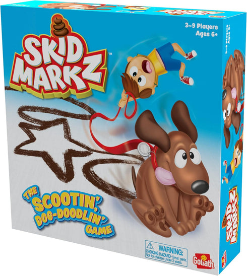 Skid Markz Game - The Scootin,' Dog-Doodlin' Drawing Game by Goliath...