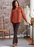 Butterick Misses' Top Sewing Pattern Kit, Code B6856, Sizes 16-18-20-22-24, Multicolor...