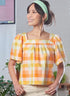 McCall's Misses' Square Neck Top Sewing Pattern Kit, Code M8202, Sizes L-XL-2XL, Multicolor...