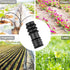 1/2 inch Drip Irrigation Fittings, 15 Pcs Barbed End Plug Connectors for 1/2" Irrigation Tubing (0.52"ID -0.64" OD), Goof Plug End Caps Plastic Pl...