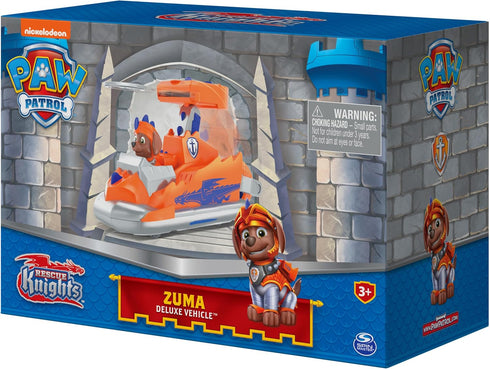 Paw Patrol, Rescue Knights Zuma Transforming Toy Car with Collectible Action Figure, Kids Toys for Ages 3 and up...
