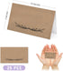 25 Rustic Kraft Tent Table Place Card For Wedding Thanksgiving Christmas Holiday Easter Catering Buffet Food Sign Paper Name Escort Card Folded Se...