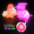 Baby Bath Toys for Toddlers 1-5, 6 Packs Light Up Floating Dinosaur Toys for Kids 1-5 Year Olds Boys Girls Birthday for Babies Age 1-5 Sensory Toy...