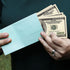100Pcs Housekeeping tip envelopes Cash self adhesive tip envelopes Housekeeping thank you tip envelopes Bulk for Hotel Motel Coin Seed Money Gratu...