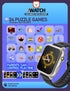 Kids Smart Watch for Boys Girls 6-12 with Pedometer Audio Book Camera Music Player Present Birthday Christmas (Silver Frame Black)…...