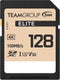 TEAMGROUP Elite 128GB UHS-I U3 V30 UHD Read Speed up to 100MB/s SDXC High Speed 4K Memory Card Compatible with Canon Sony Nikon Panasonic FUJIFILM...