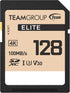 TEAMGROUP Elite 128GB UHS-I U3 V30 UHD Read Speed up to 100MB/s SDXC High Speed 4K Memory Card Compatible with Canon Sony Nikon Panasonic FUJIFILM...